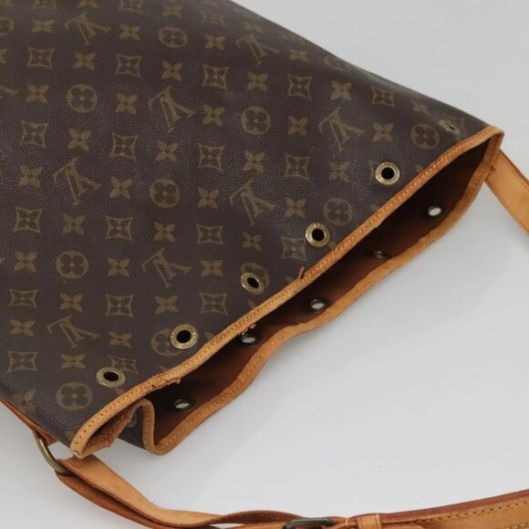 LOUIS VUITTON Monogram Noe Shoulder Bag M42224 LV Auth 140285 - Picture 10 of 15